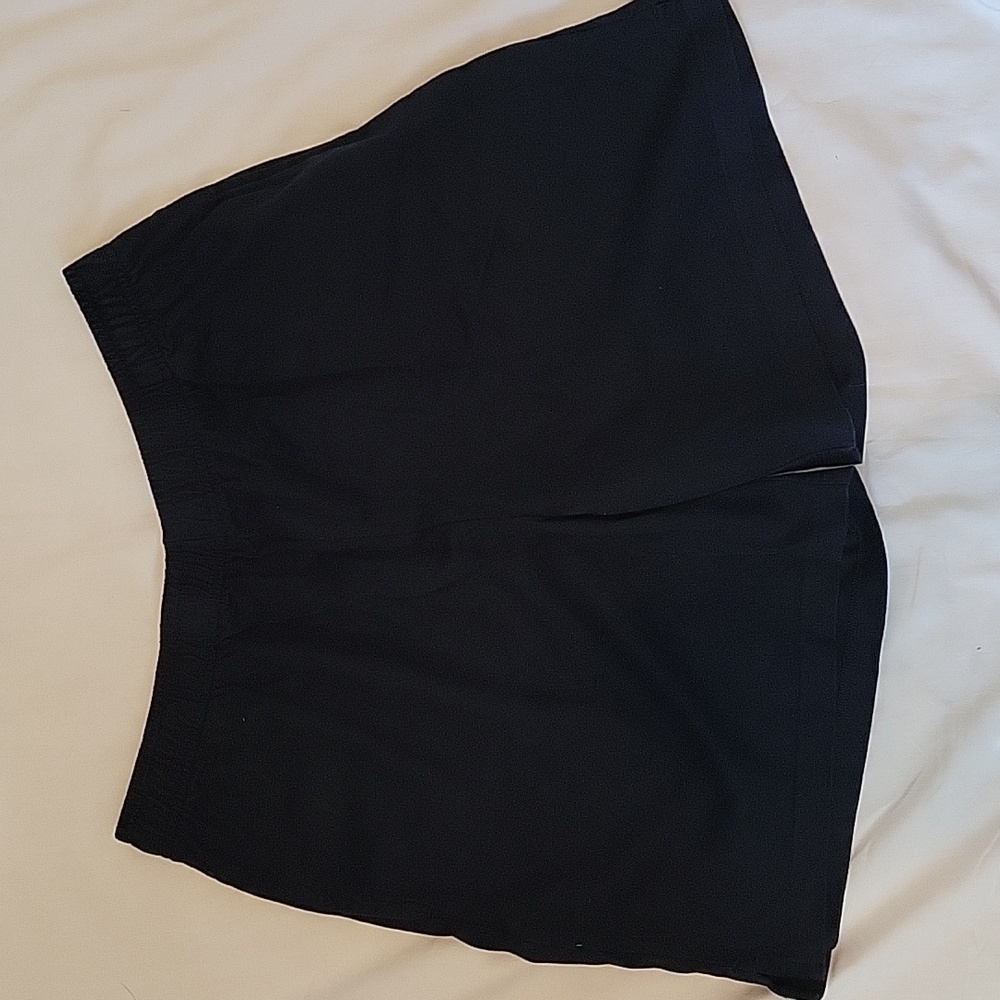 Lands' End Mens Heavy knit navy sleep shorts size XL